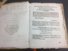 Buch Lenzioni Sacre del Padre Carl Arbrogoi Cattaneo 1713