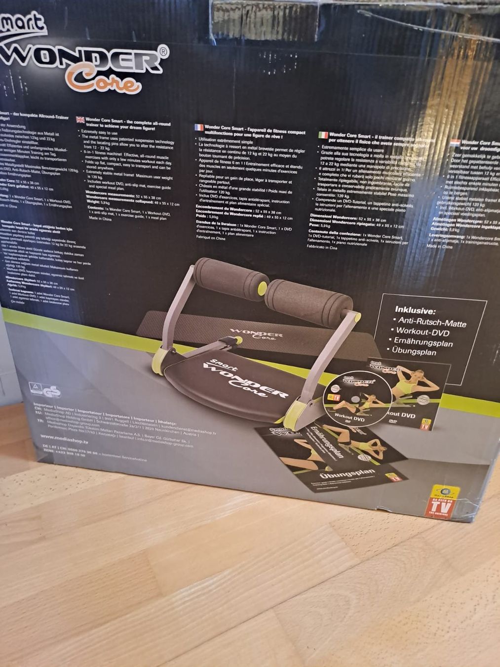Hometrainer: WonderCore Trainingsgerät – Nuovo e nell'imballaggio originale da Zürich venduto da 9309dc 2