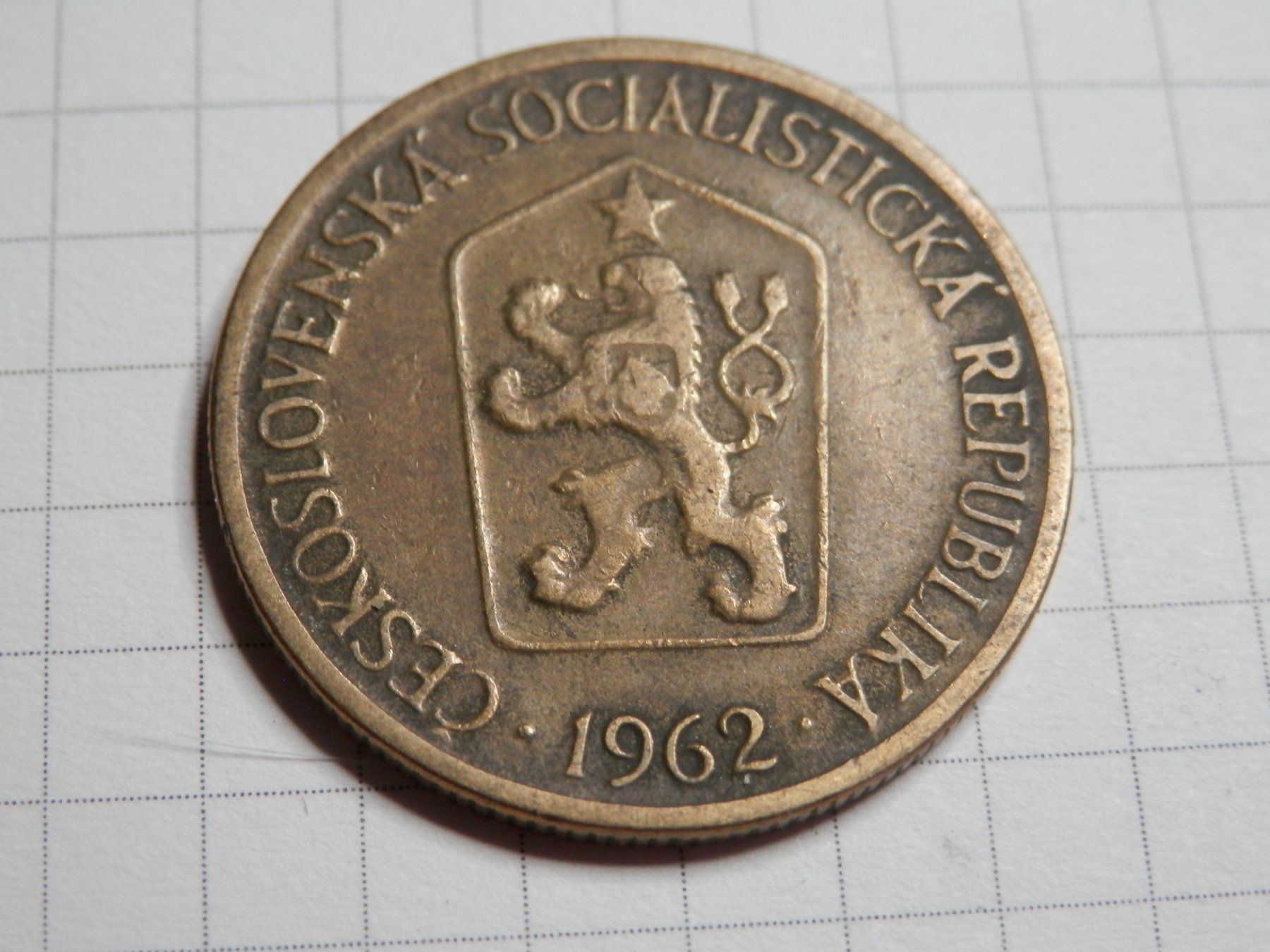 Tutti le monete: Tschechoslowakei 1 Krone, 1962 – Usato da Weiach venduto da weiach81