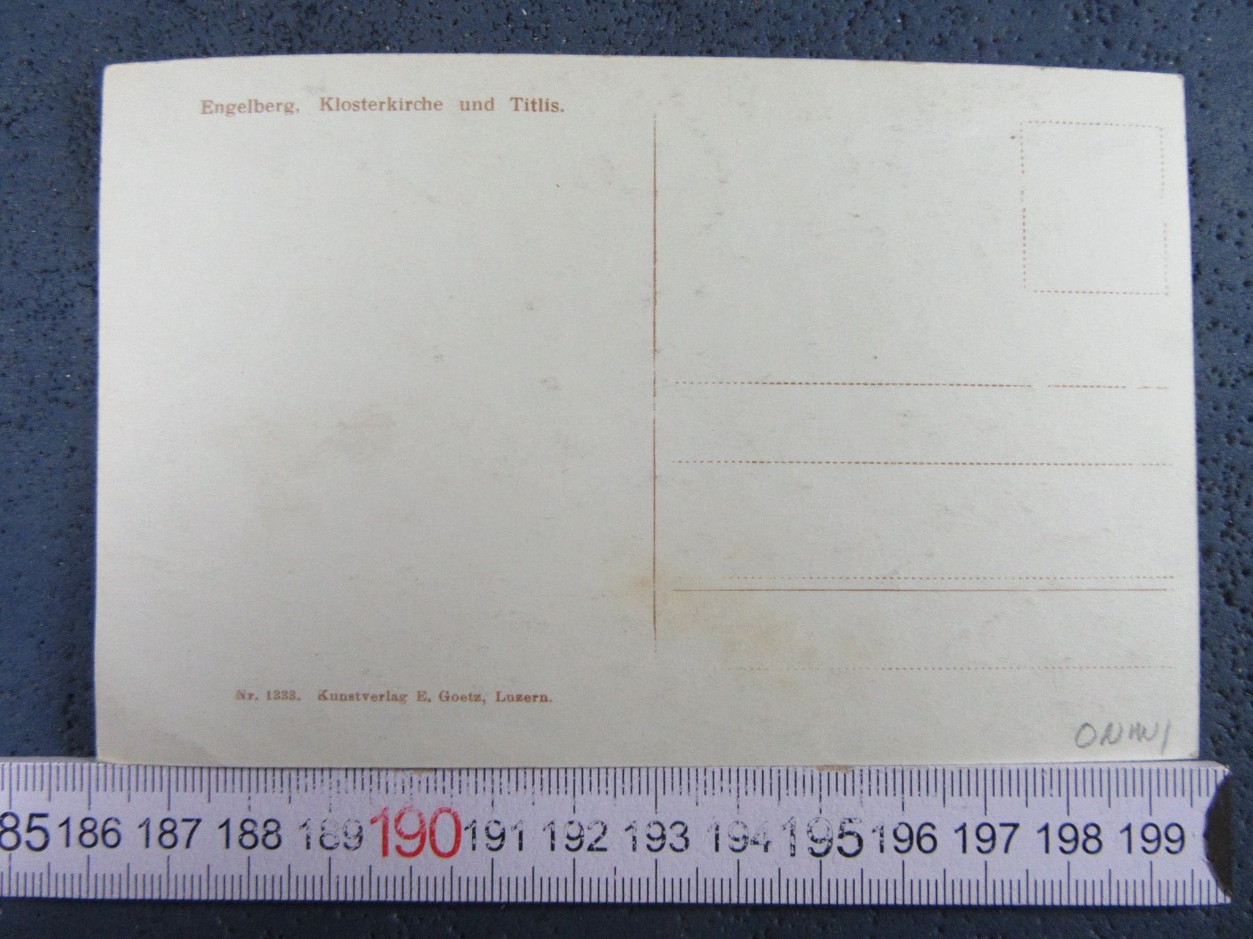 Cartoline postali: ENGELBERG ONW AK KLOSTERKIRCHE TITLIS – Usato da Ettingen venduto da Hausi4711 1