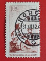 PJ - VORLÄUFER I GESTEMPELT "HORGEN 31.XII.12" - KAT. 200.-