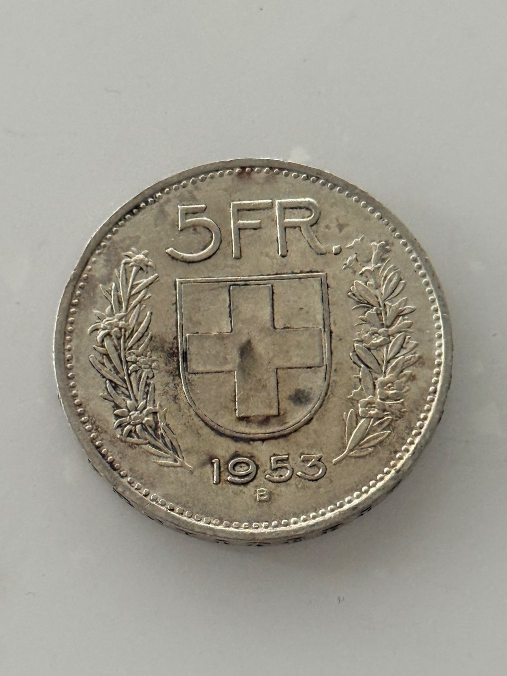 Toutes les monnaies: 5 Franken 1953  Silber – D'occasion à Wallisellen par SWISS_SILVER1 1