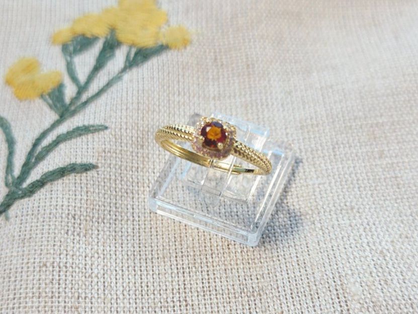 Anelli: NEW - S925 Citrine Ring (Adjustable) – Nuovo (secondo la descrizione) da Zürich venduto da cin_wcf6