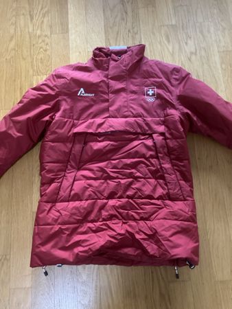 Albright Jacke Schweiz Olympia rot Grösse S neuwertig