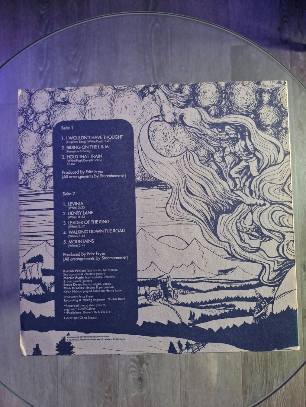 Schallplatten: LP - Steamhammer - Mountains - Vinyl – Gebraucht aus Aadorf von MediaGuru 1