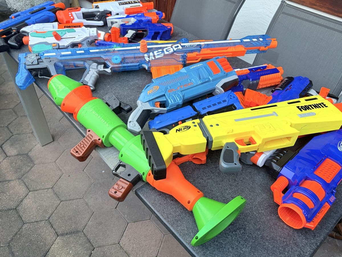 Spielzeuge: Nerf Sammlung: Viele Modelle, Top Zustand – Gebraucht aus Riehen von VB_CH85 6