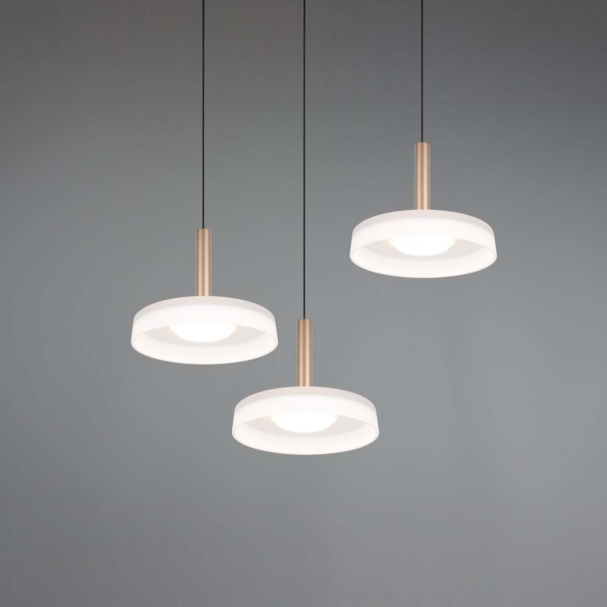 Lampadari & plafoniere: LED Pendelleuchte, Glas, 35 cm Ø – Nuovo (secondo la descrizione) da Kreuzlingen venduto da Smart-Light 2