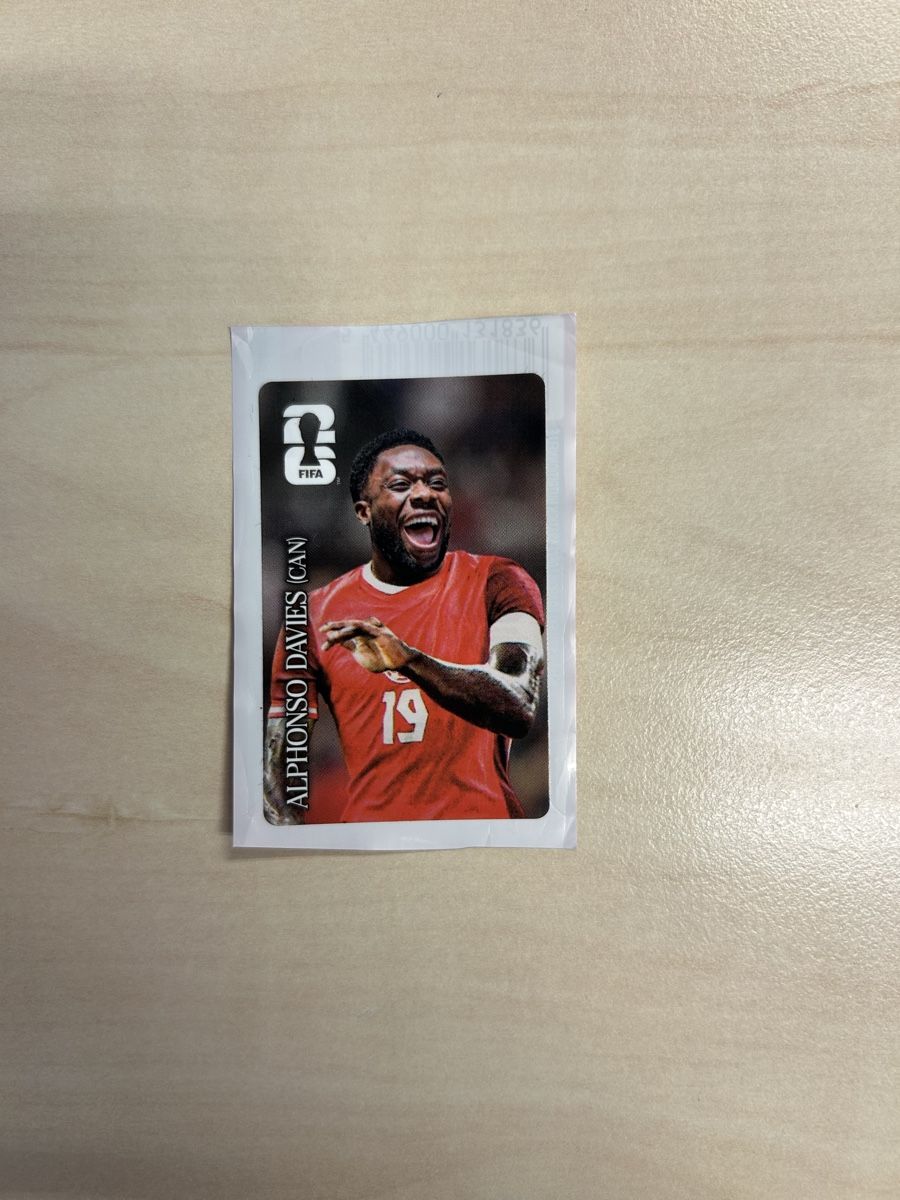 Panini Carte collezionabili: CC7 Alphonso Davies Coca Cola World Cup 2026 Panini – Nuovo (secondo la descrizione) da Villars-le-Terroir venduto da pla_8d6b