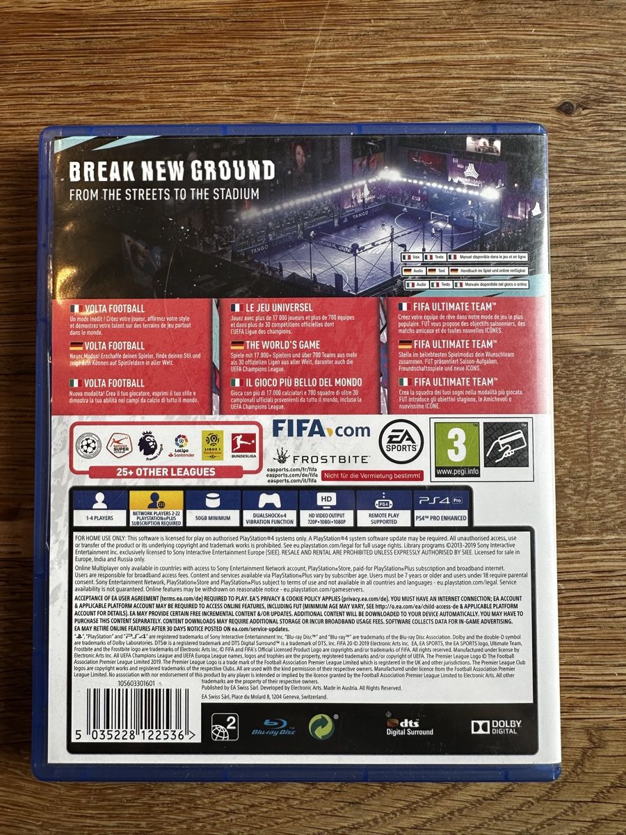 Sony Giochi: PS4 - FIFA 20 – Usato da Bern venduto da barachi 1