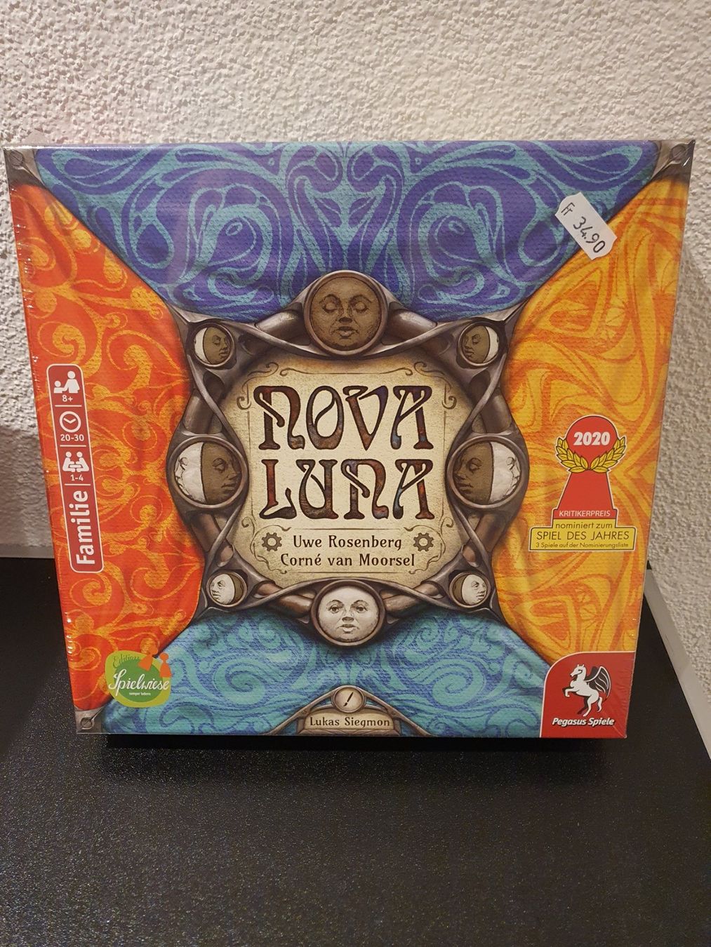 Spiele: Neu - Pegasus Spiele - Nova Luna – Neu und originalverpackt aus Dagmersellen von Jarsetz_Restposten