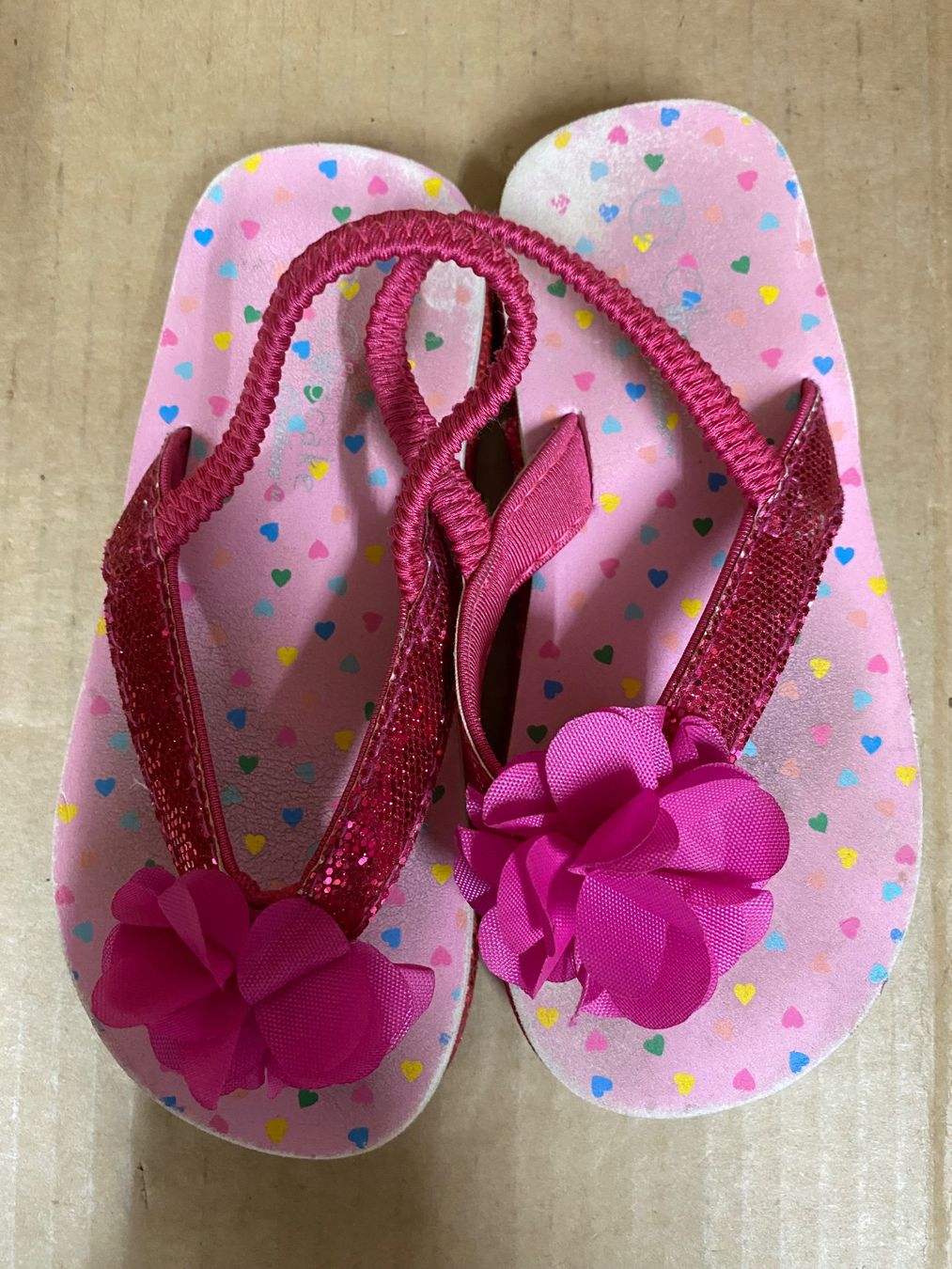 Chaussures filles: FlipFlops Mädchen Grösse 28 – D'occasion à Eschlikon TG par RamonaSt 5