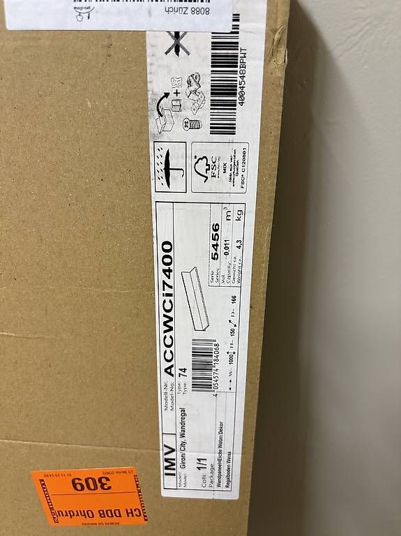 Regale: Noch originalverpacktes Wandregal City/Giron oder Olon – Gebraucht aus Winterthur von ele_58r8 1