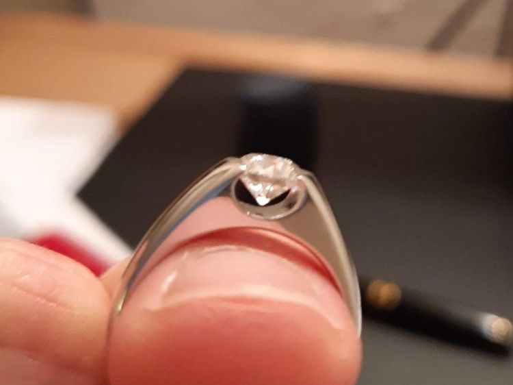 Anelli: Bague Solitaire diamant 0.68ct Platine – Nuovo (secondo la descrizione) da Verbier venduto da Plav_ 3