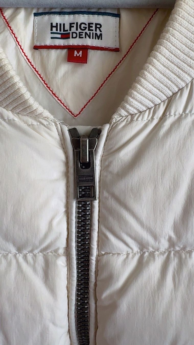 Tommy Hilfiger Giacche: Tommy Hilfiger White Down Jacket - Size M - Winter! – Usato da Aigle venduto da ste_2hsc 1