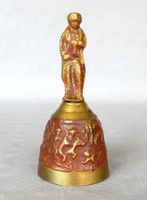 Tischglocke aus Messing mit stylisiertem Napaleon - 13.5cm