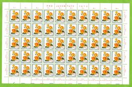 1972/77 Rosen postfrisch zum frankieren