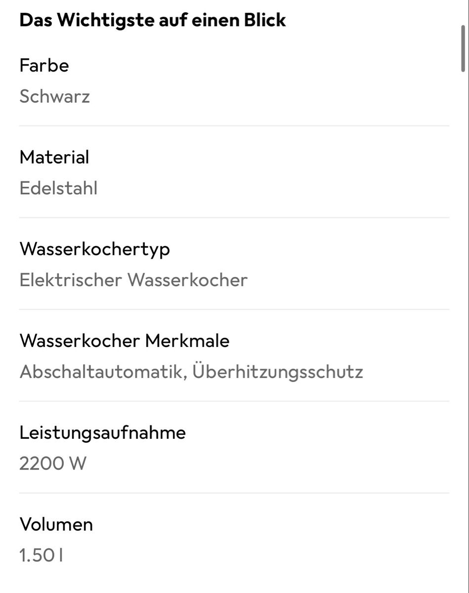 Trisa Bollitori: Trisa Wasserkocher – Usato da Hunzenschwil venduto da mila012 3