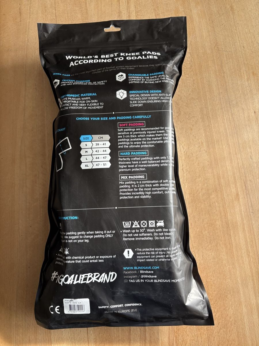 Gamaschen & Bandagen: Blindsave Knieschoner Original Soft Grösse M Neuware – Neu und originalverpackt aus ROTHENTHURM von cloedel69 1