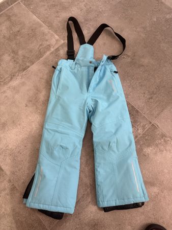 Pantaloni sci Trevolution azzurri taglia 110 cm