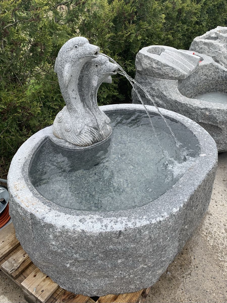 Stagni & Fontane ornamentali: Brunnen  Natursteinbrunnen - Granit – Usato da Kleindöttingen venduto da rennhard67 1