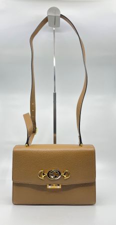 Sac Gucci Horsebit 1955 en cuir beige