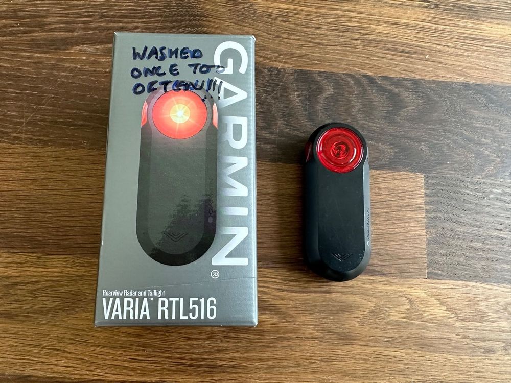 Garmin RTL516 Radar rear cycle light used Kaufen auf Ricardo