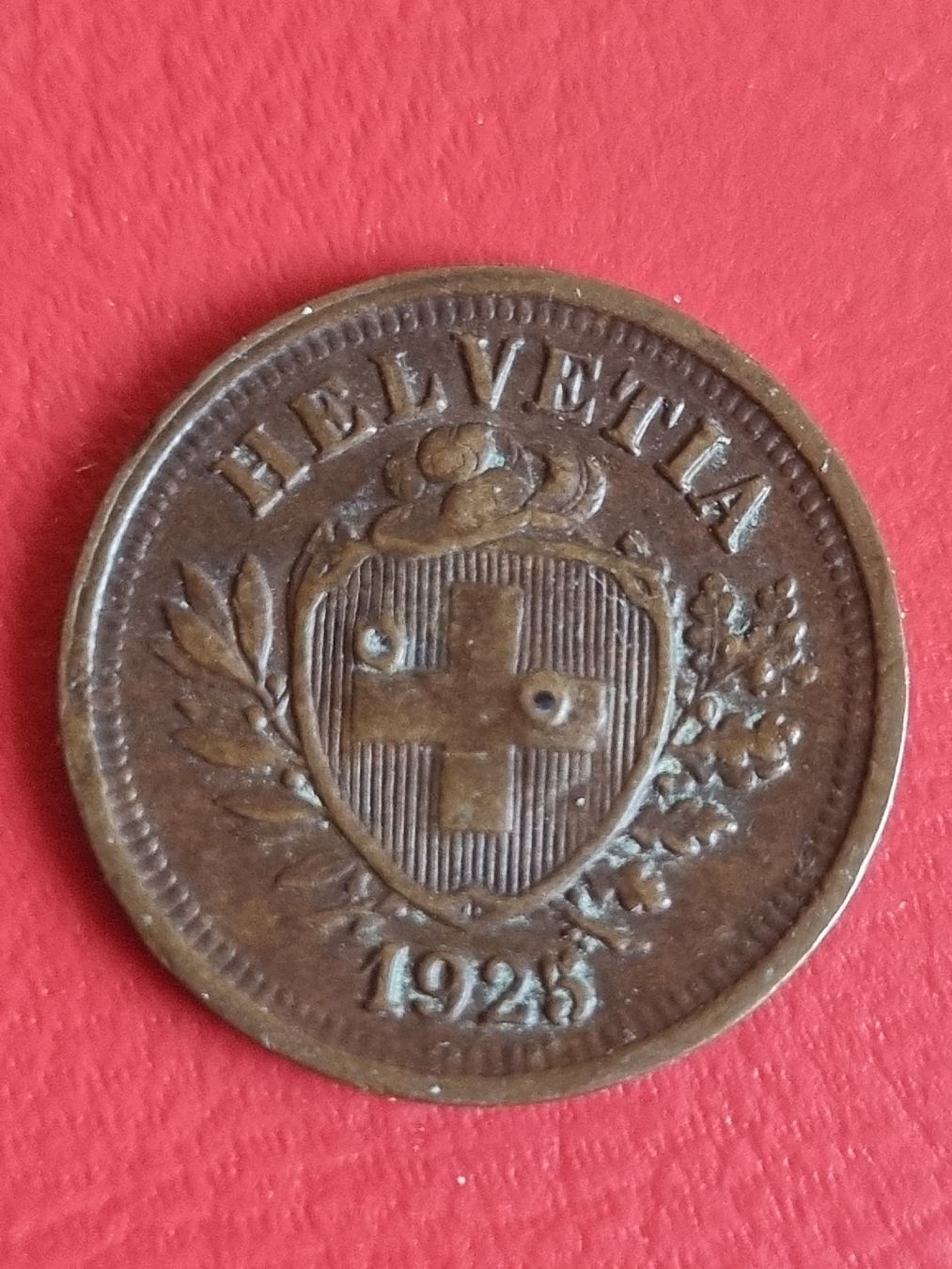 Tutti le monete: 1 RAPPEN JAHR 1925 - SCHWEIZ – Usato da Heimenschwand venduto da rog_p7h9
