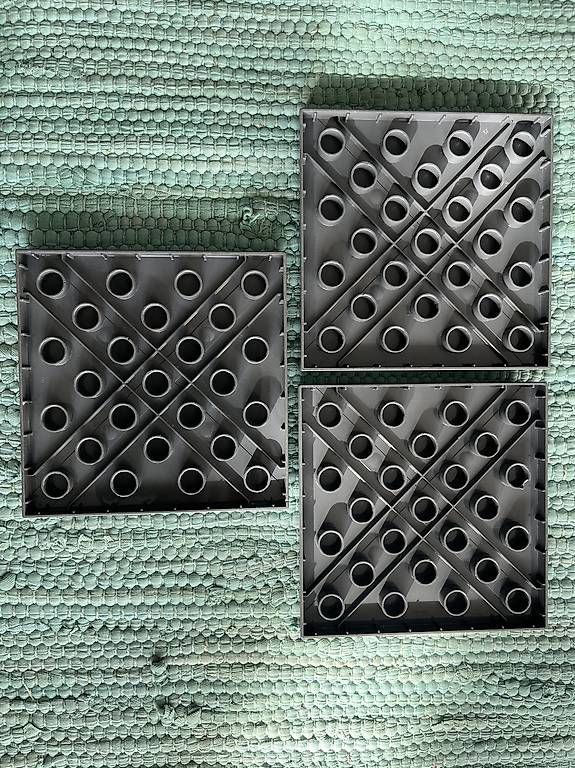 Lego Giocattoli: 3 Duplo Lego Platten grau – Usato da Kirchberg BE venduto da qualle01 1