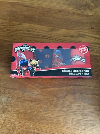 Mädchen Slips Miraculous 4er Pack Grösse 122/128 neu