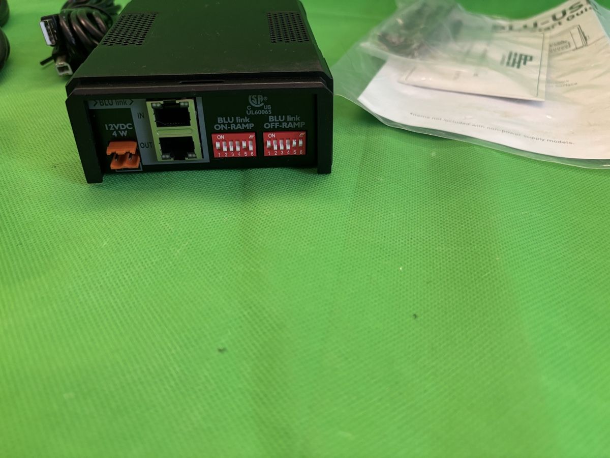 Convertitori: BSS BLU-USB Audio Interface Konverter schwarz gebraucht – Nuovo e nell'imballaggio originale da Kilchberg ZH venduto da bionicdog 2