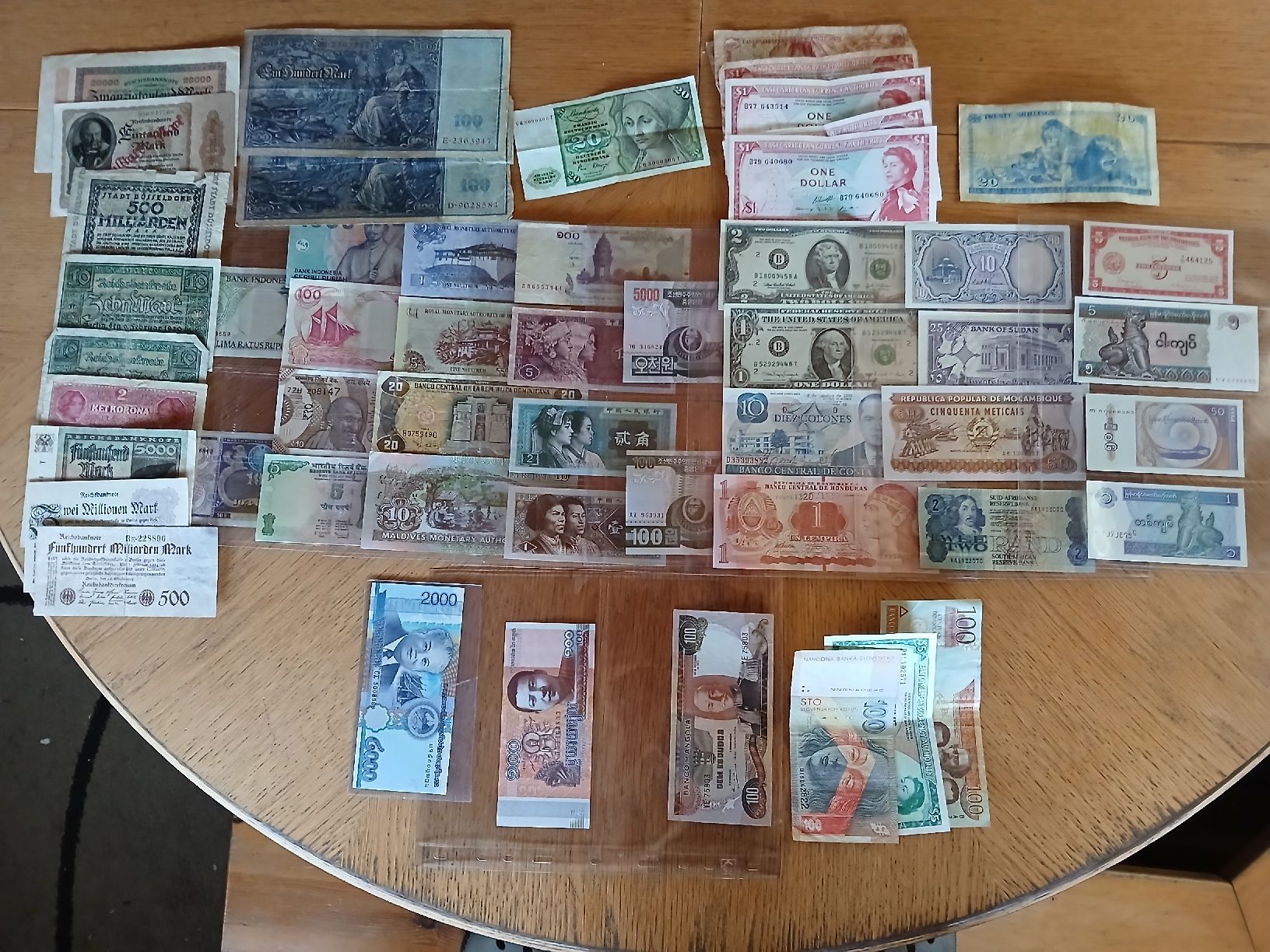 Banconote: Banknoten Konvolut gemischte Sammlung  – Usato da Oberhof venduto da chr_bq66