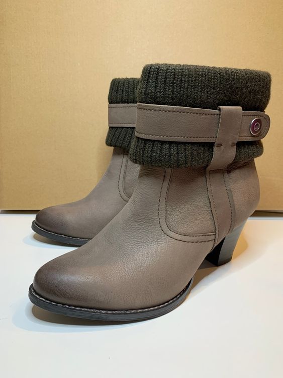 CAPRICE elegante warm gefütterte Stiefeletten Leder (Neu