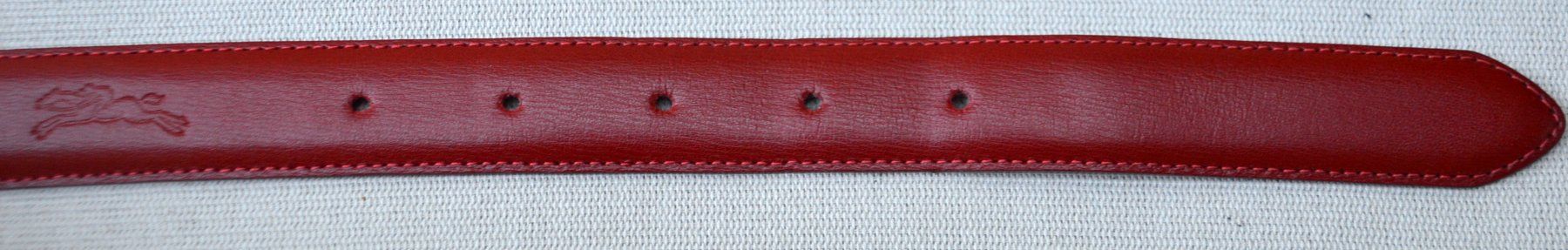 Longchamp Cinture: Longchamp Roseau Gürtel / ceinture – Usato da Collonges venduto da Auganien 5