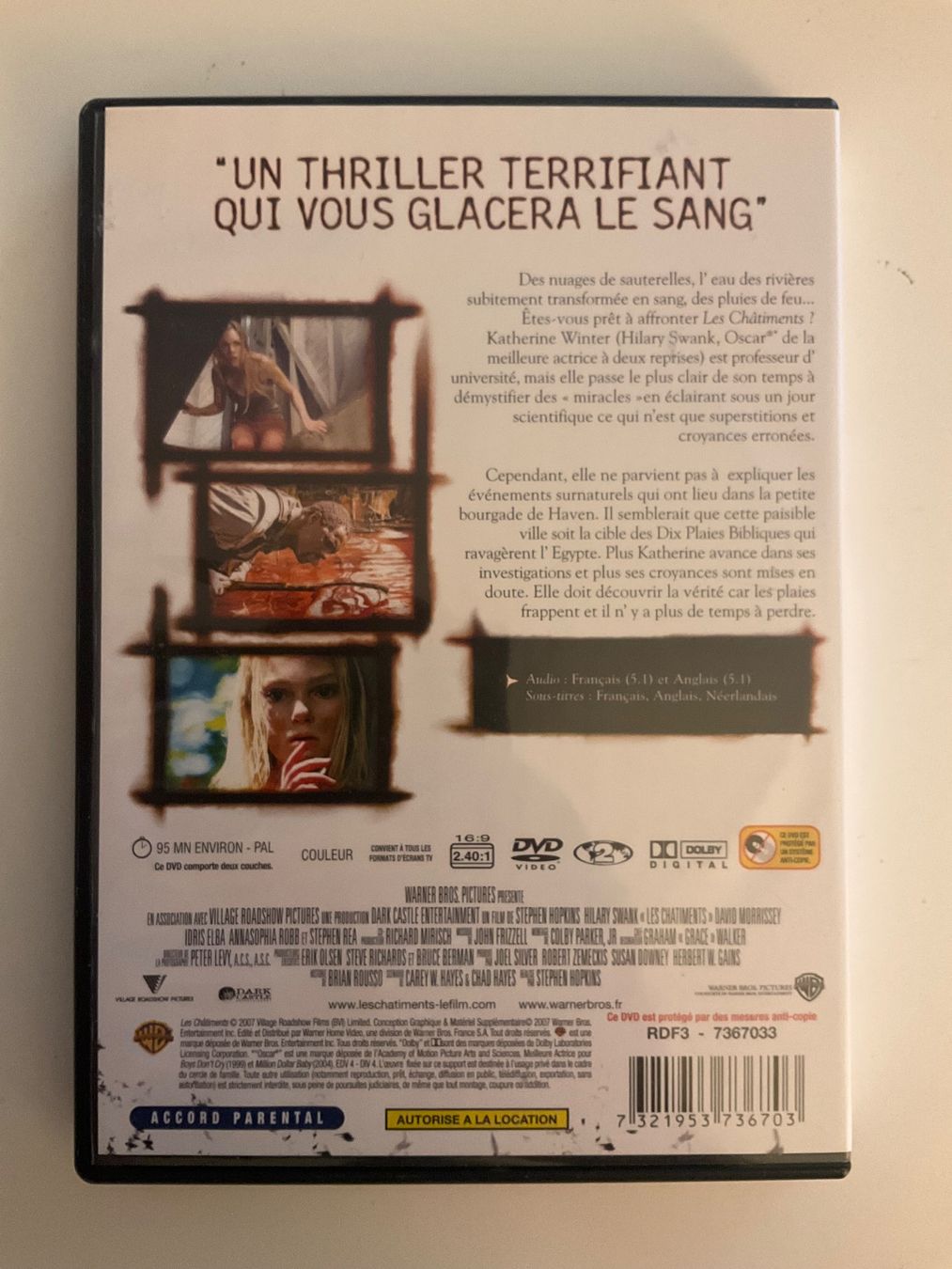 Tous les DVDs: DVD Les Chatiments – D'occasion à Veyrier par Deniro2 1