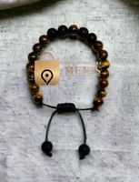 Armband Perlenarmband Herren Lava Perlen Schmuck Armschmuck