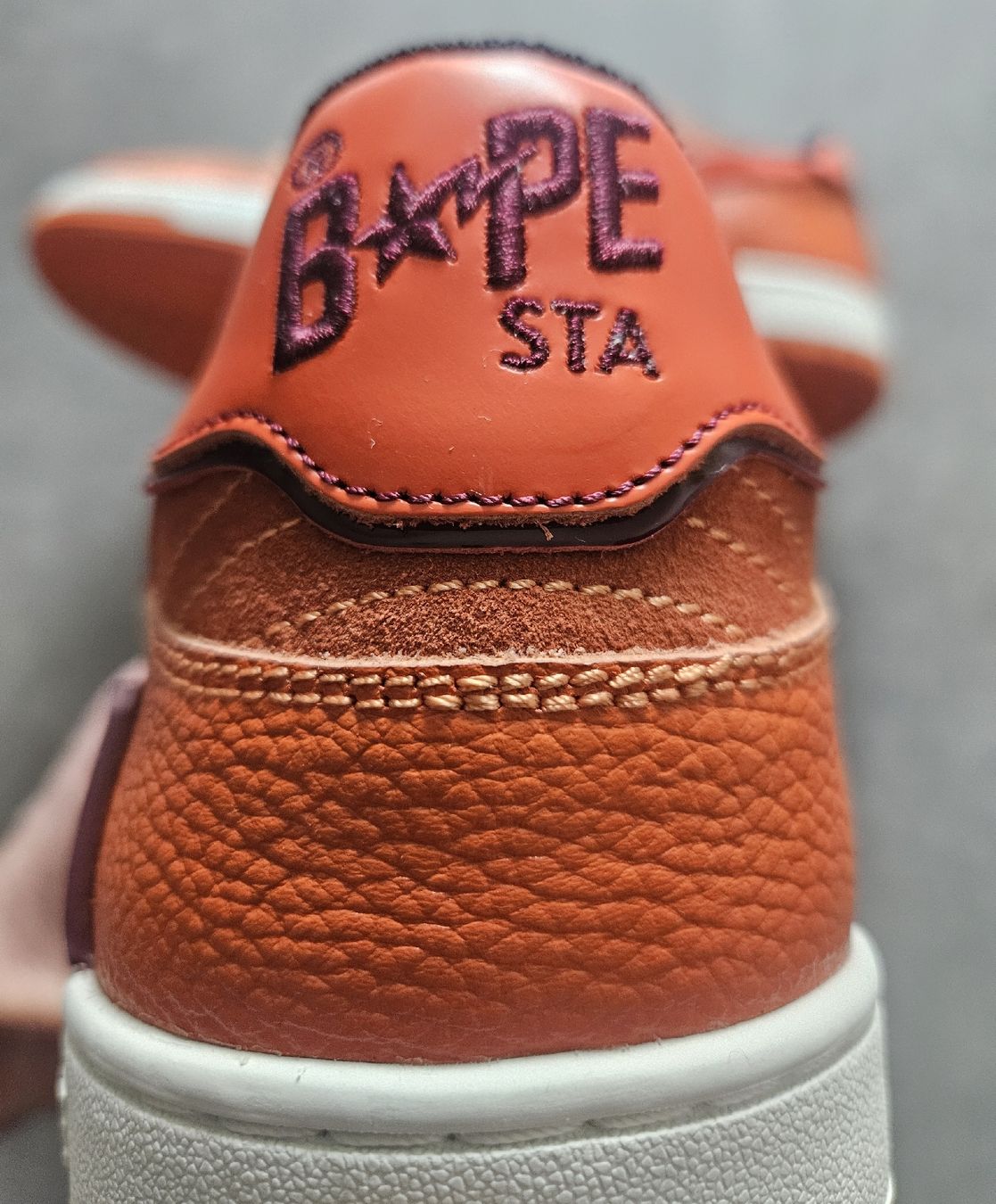 Bape Scarpe da uomo: A Bathing Ape Bape SK8 Sta Orange Brown – Nuovo e nell'imballaggio originale da Sion venduto da machiavel74 3