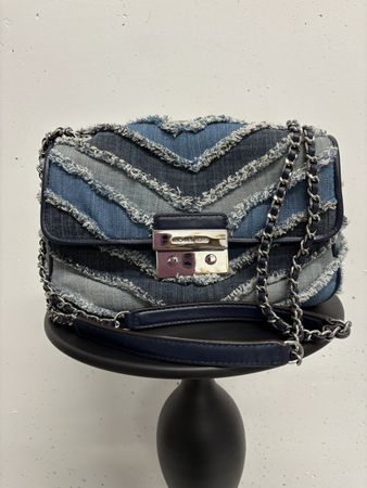 Michael Kors Tasche Sloan Jeans Look denim blau Crossbody