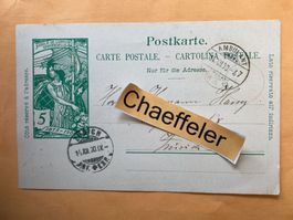 Postkarte 1900