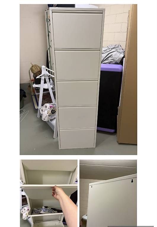 Schränke: Schuhschrank Metall – Gebraucht aus Sissach von fre_5c77