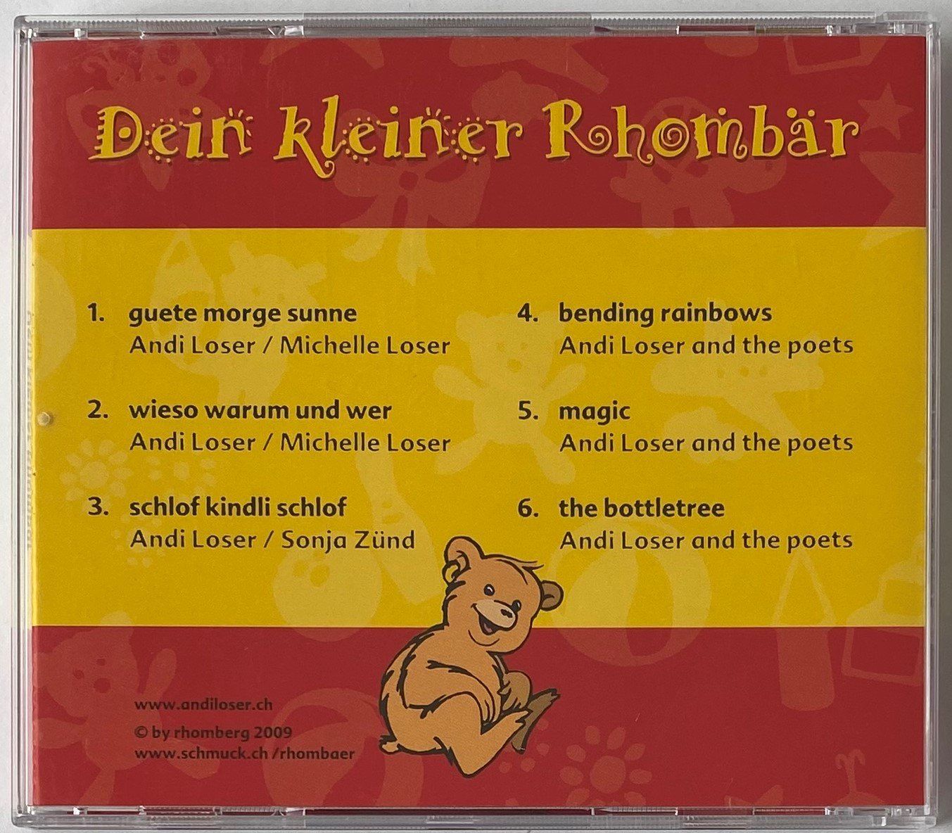 CD: Dein kleiner Rhombär – Usato da Flums venduto da Asquillo 1