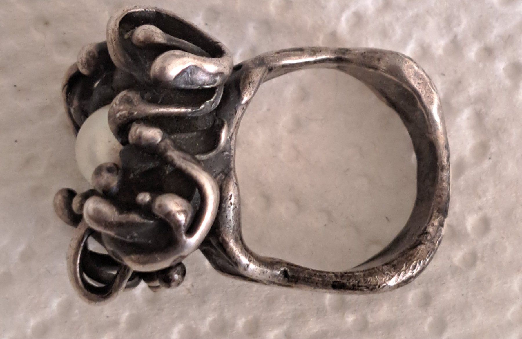 Anelli: Bague en argent artisanal – Usato da Biel/Bienne venduto da raf_2yqq 2