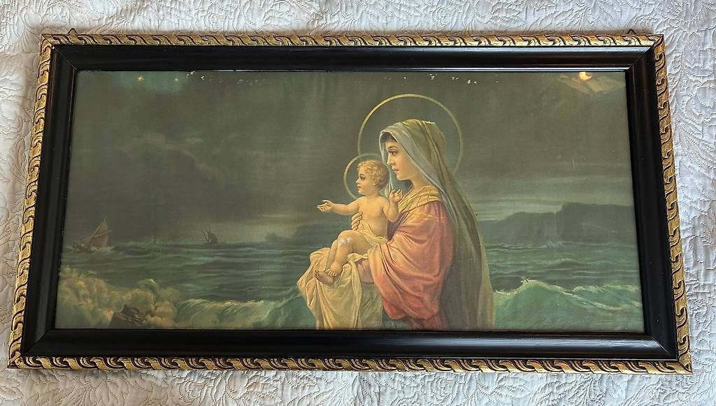 Dipinti: Quadro madonna – Usato da Villa Luganese venduto da Stefor_7