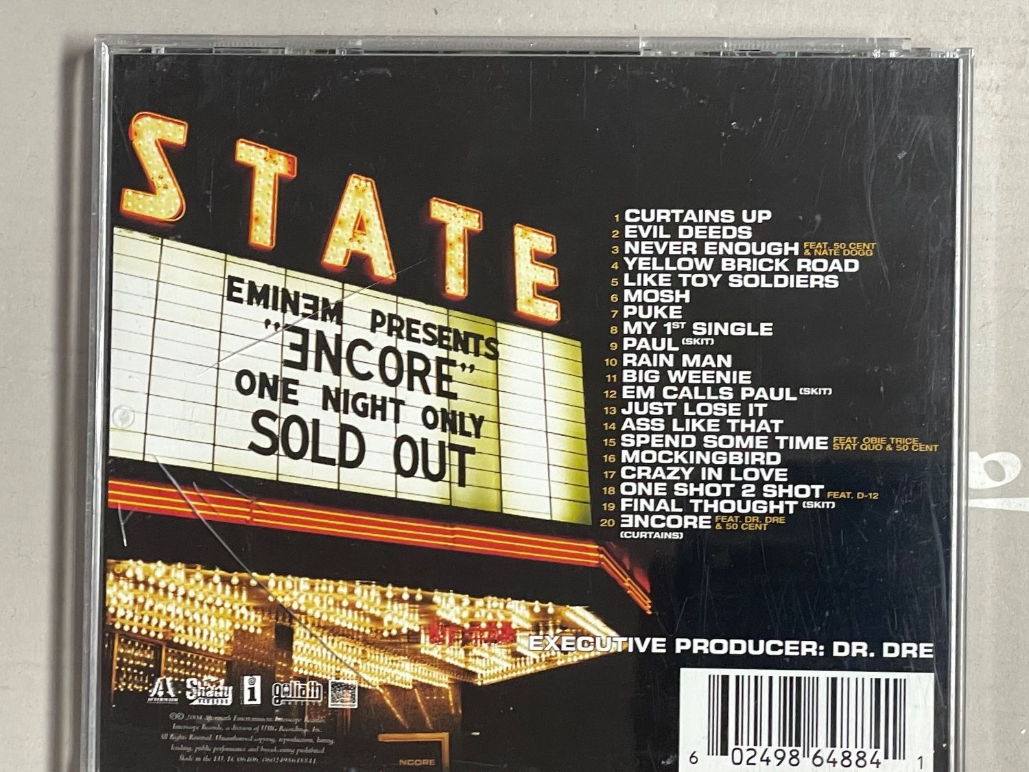 CD: Eminem-Encore – Nuovo (secondo la descrizione) da Muri b. Bern venduto da AdidasCollector 1