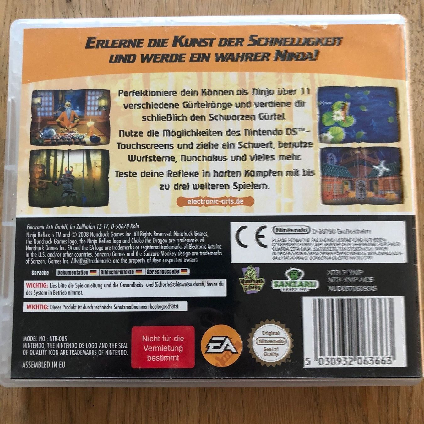 Jeux: Ninja Reflex für Nintendo DS – D'occasion à Kestenholz par Mad18 2