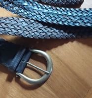 geflochtener retro ledergürtel braun plus 2 schwarze