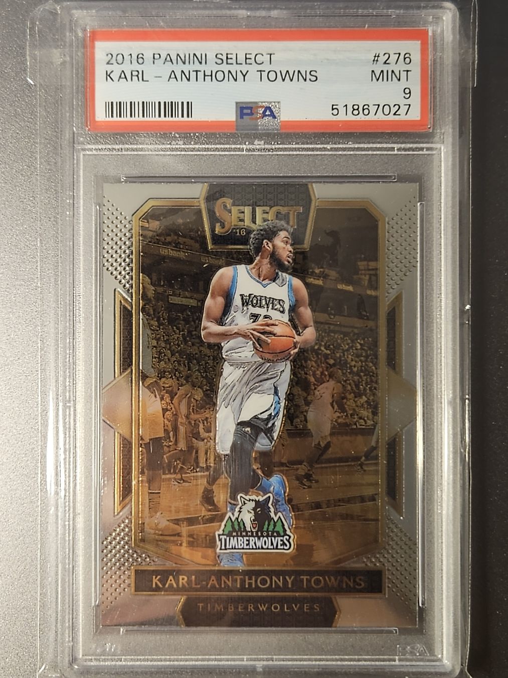 Nba Carte collezionabili: Karl-Anthony Towns PSA 9 Ultra Rare – Nuovo e nell'imballaggio originale da Oberwil BL venduto da DesiShop