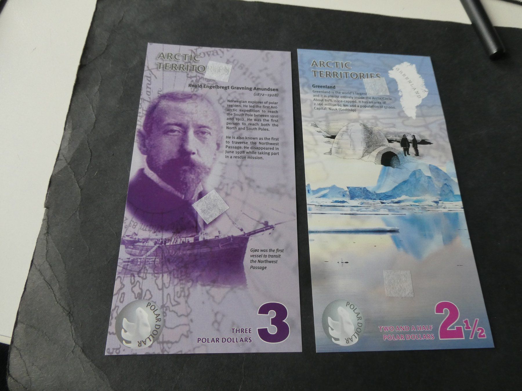 Banconote: Arctic Territories , alte Geldscheine – Usato da Hinterforst venduto da Rohusri 1