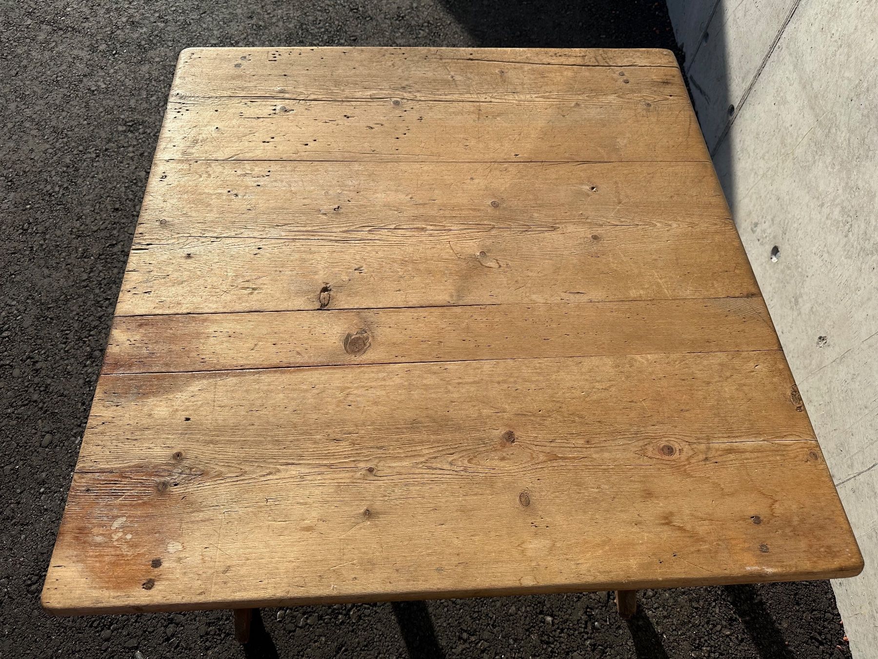 Tische: Antiker Schragentisch, Zerlegbar, toll gemacht – Gebraucht aus Laufenburg von industrial-silence 2