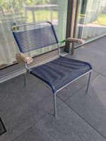 2x Schaffner Spaghetti Lounger in Blau NEU
