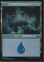 MTG Magic The Gathering De SNC BASIC LANDS 264 FOIL Insel
